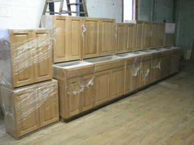 Kitchen Ready For Shipment Picture